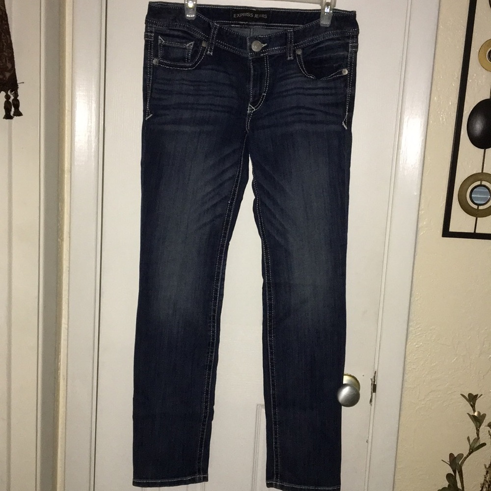 Women’s express jeans like new